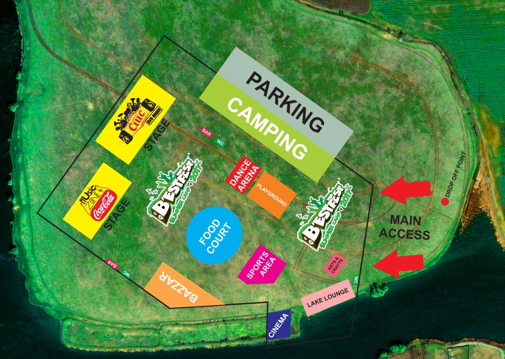 B'ESTFEST Park Plan 2