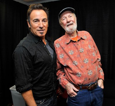 Bruce Springsteen & Pete Seeger