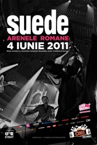 Suede- Afis eveniment