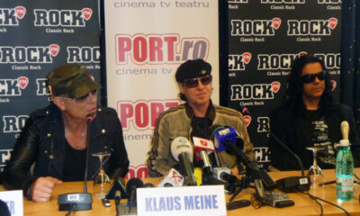 Conferinta de presa Scorpions Bucuresti 2011