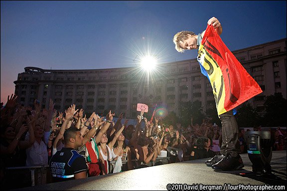 Concert Bon Jovi, Bucuresti 2011 (credit foto David Bergman - TourPhotographer.com)