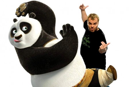 Jack Black - Po (Kung-Fu Panda) (sursa foto Billboard.com)