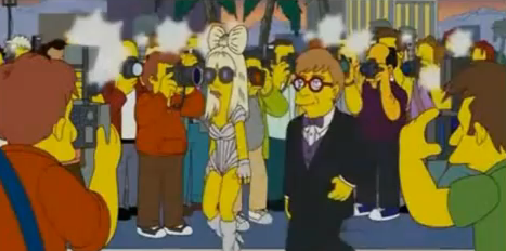 Lady in The Simpsons