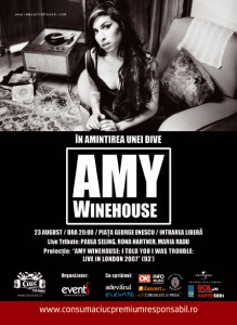 Afis Tribut AMY WINEHOUSE