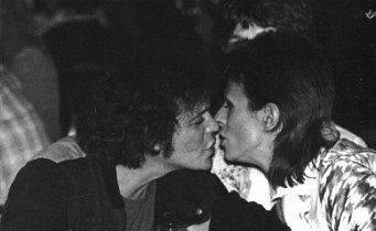 David Bowie and Lou Reed