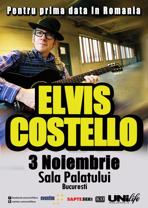 Elvis Costello la Bucuresti 2011