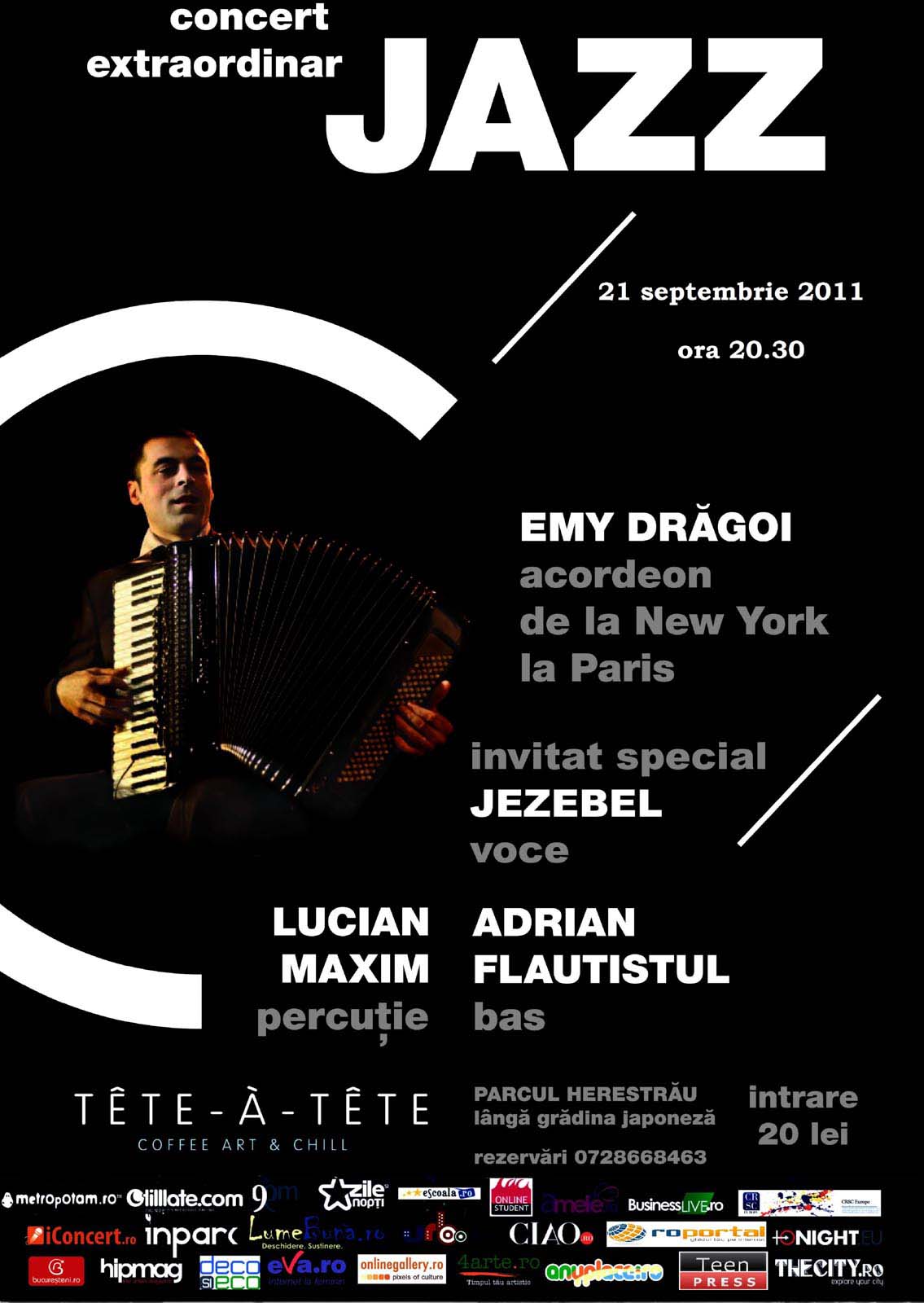 Concert Emy Dragoi si Jezebel - 21 septembrie
