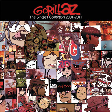 Coperta Gorillaz - Singles Collection 2001-2011