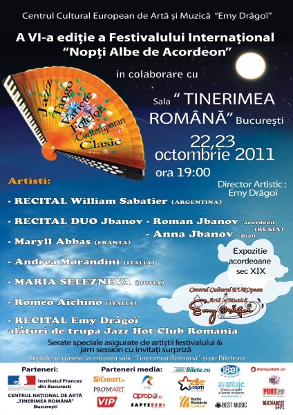 Festivalul Internaţional “Nopţi Albe de Acordeon” 2011