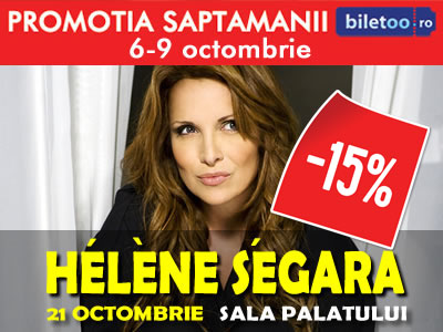 Hélène Ségara - bilete reduse