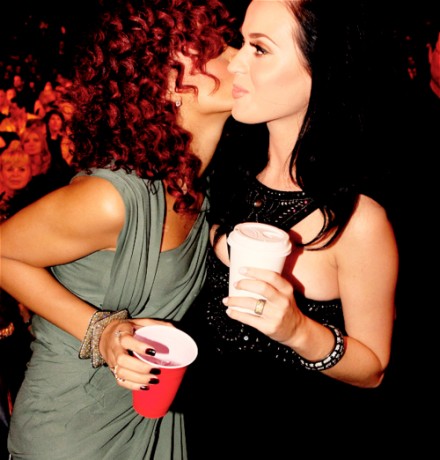 Katy Perry and Rihanna