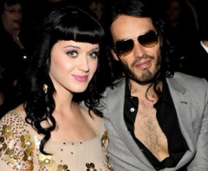Katy Perry and Russel Brand
