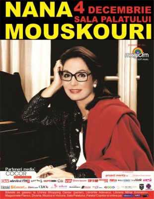 Nana Mouskouri la Bucuresti