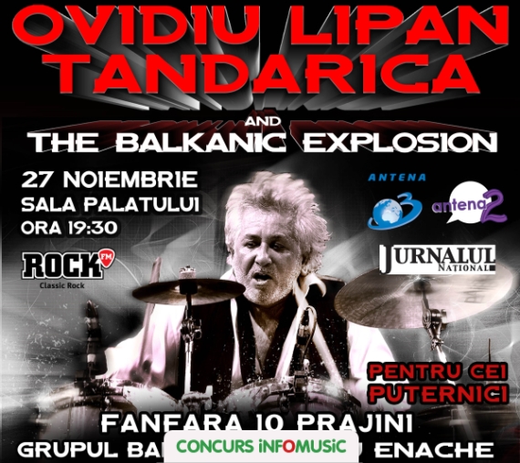 Castiga invitatii duble la concertul Ovidiu Lipan Tandarica