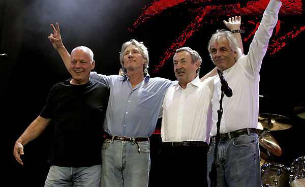 Roger Waters, David Gilmour, Nick Mason - Reuniune Pink Floyd - Londra 2011