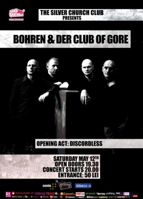Poster eveniment Bohren & der Club of Gore
