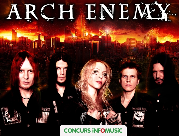 Castiga invitatii duble la concertul Arch Enemy