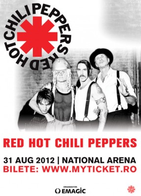 Red-Hot-Chili-Peppers va concerta la Bucuresti