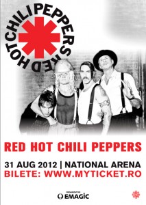 Red Hot Chili Peppers concerteaza la Bucuresti