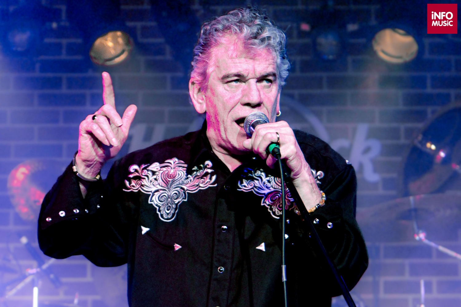 Dan McCafferty (Nazareth) la Bucuresti pe 27 ianuarie 2012