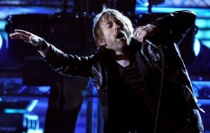 Thom Yorke, solistul Radiohead și creatorul proiectului Atoms for Peace