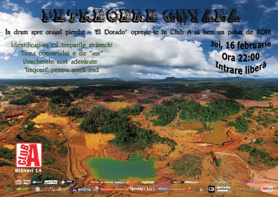 Poster eveniment Petrecere Guyana