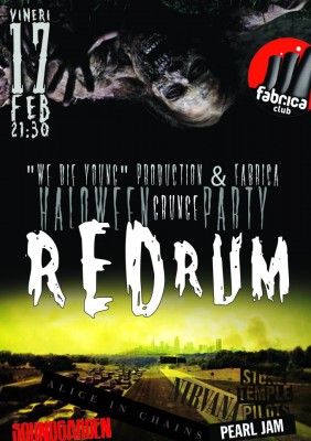 Poster eveniment Redrum - tribut grunge