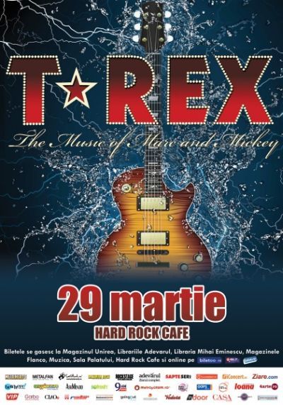 T-Rex va concerta la Bucuresti