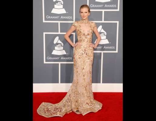 Taylor Swift - Red Carpet Grammy Awards 2012 (credit foto Getty)