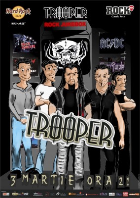 Poster eveniment Trooper - Rock Jukebox