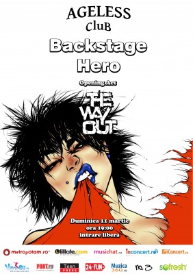 Poster eveniment Backstage Hero