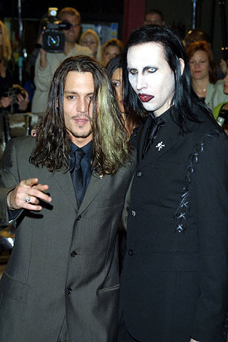 Johnny Depp si Marylin Manson