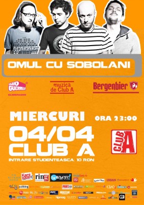 Poster eveniment Omul cu Șobolani