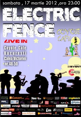 Poster eveniment Electric Fence