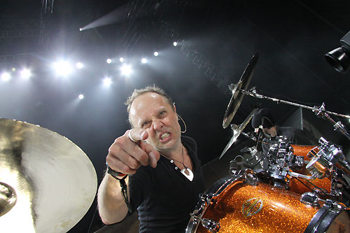 Lars Ulrich, toboșarul Metallica (2010)