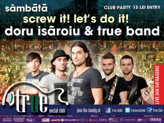 Poster eveniment Doru Isaroiu & True Band