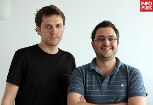 Dan Byron și Costin Oprea (byron) la InfoMusic.ro