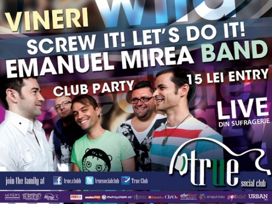 Poster eveniment Emanuel Mirea Band