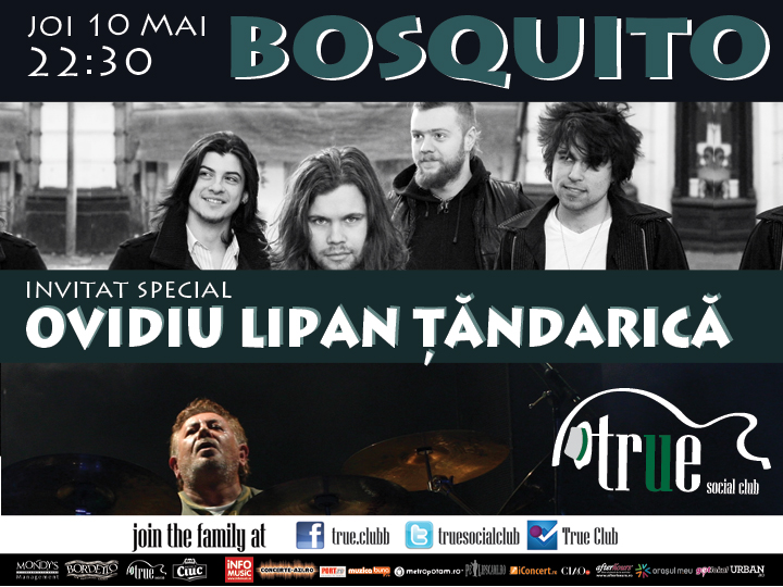 Bosquito & Ovidiu Lipan Tandarica - True Club, 10 mai