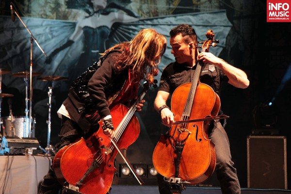 Concertul Apocalyptica de la Arenele Romane, 13 mai 2012