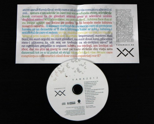 CD-ul VAMA - 2012