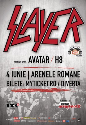 Slayer concerteaza la Bucuresti