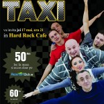 Taxi in Hard Rock Caef, 17 mai