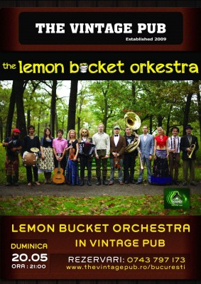 Poster eveniment The Lemon Bucket Orkestra