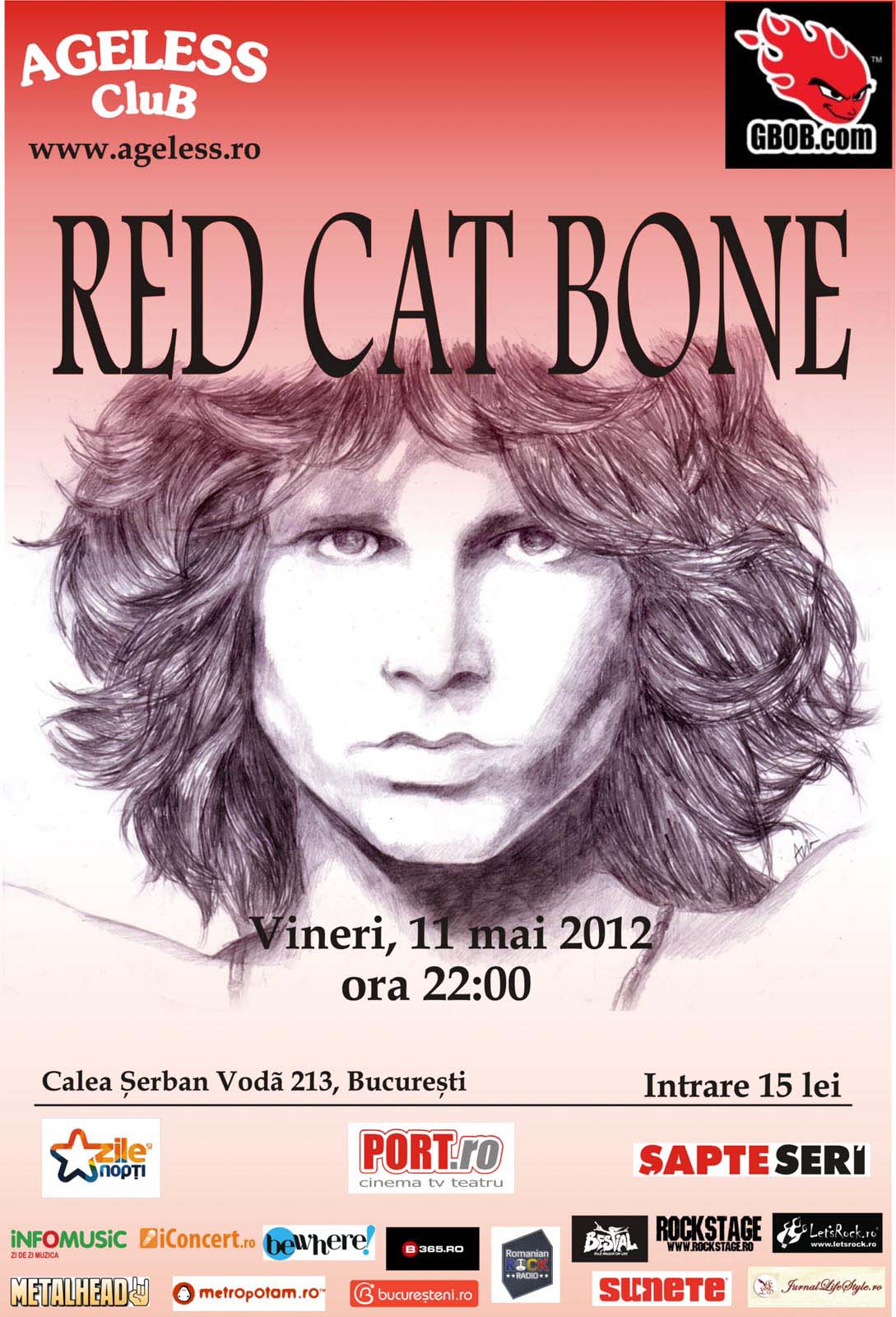 Red Cat Bone, Ageless Club - Tribut The Doors