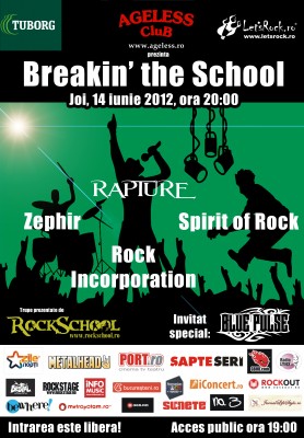 Poster eveniment Breakin’ The School & Blue Pulse