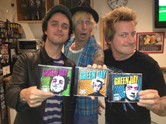 Green Day prezinta trilogia ¡Uno! ¡Dos! ¡Tré!