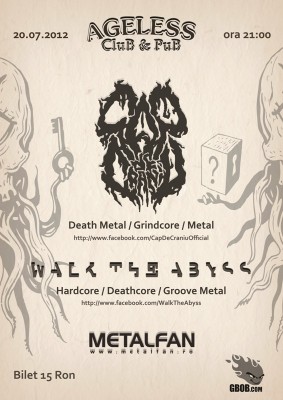 Poster eveniment Cap de Craniu și Walk The Abyss