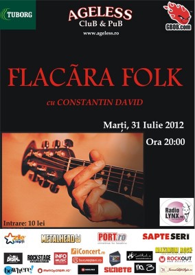 Poster eveniment Flacăra Folk