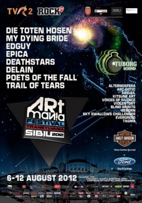 Poster eveniment ARTmania Festival 2012